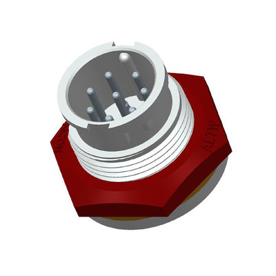 ABD-08PMMS-LC7001 by Amphenol LTW - CONNECTOR RECPT MALE 8P GOLD SLDR CUP