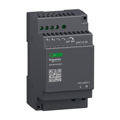 ABLM1A24025 by Schneider Electric - AC/DC DIN RAIL SUPPLY 24V 60W