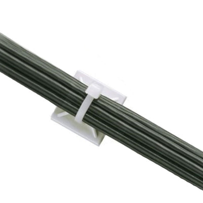 ABMM-D by Panduit Corp - CABLE TIE HLDR QUAD WHT 2=QTY2