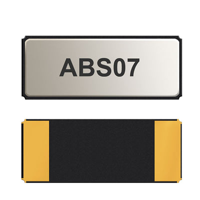 ABS07-32.768KHZ-9-H-T by Abracon LLC - CRYSTAL 32.7680KHZ 9PF SMD