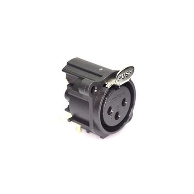 AC3FAH2-AU-PRE by Amphenol Audio - CONNECTOR PLUG FMALE XLR 3P GOLD SLDR