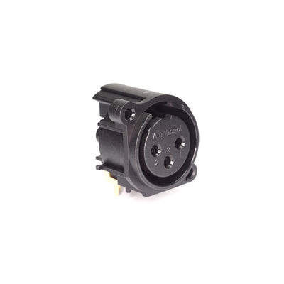 AC3FAHL-AU-PRE by Amphenol Audio - CONNECTOR PLUG FMALE XLR 3P GOLD SLDR