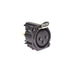 AC3FAV-AU-PRE by Amphenol Audio - CONNECTOR PLUG FMALE XLR 3P GOLD SLDR
