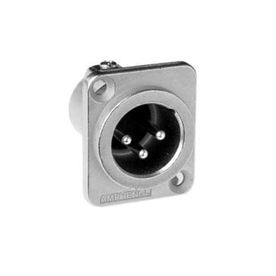 AC3MMDZ by Amphenol Audio - CONNECTOR RECPT MALE XLR 3P SOLDER CUP