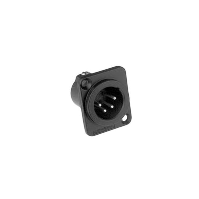 AC4MDZB by Amphenol Audio - CONNECTOR RECPT MALE XLR 4P SOLDER CUP