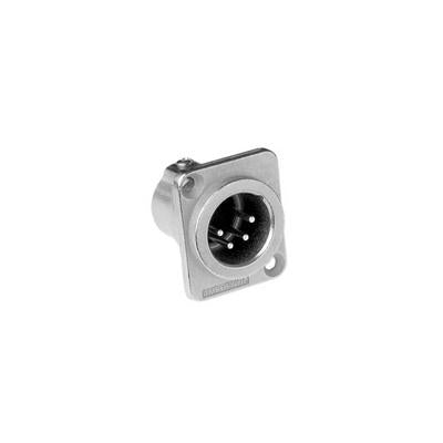 AC4MDZ by Amphenol Audio - CONNECTOR RECPT MALE XLR 4P SOLDER CUP