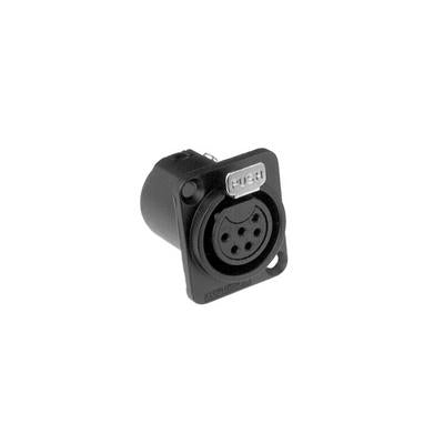 AC6AFDZB by Amphenol Audio - CONNECTOR PLUG FMALE XLR 6P SLDR CUP
