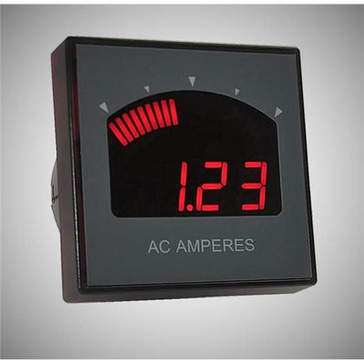 DMR35-ACA1-AC1-R by Murata Power Solutions Inc. - AMMETER PANEL 1-3A RED LED