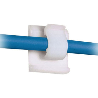 ACC19-A-M by Panduit Corp - CABLE CLIP C-TYPE NATURAL ADHESIVE