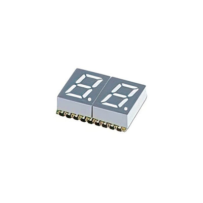 ACDC03-41SURKWA-F01 by Kingbright - DISPLAY 7-SEG 0.3"" DBL RED 20SMD