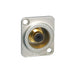 ACJD-BLK by Amphenol Audio - CONNECTOR RCA JACK CHASIS MOUNT BLACK