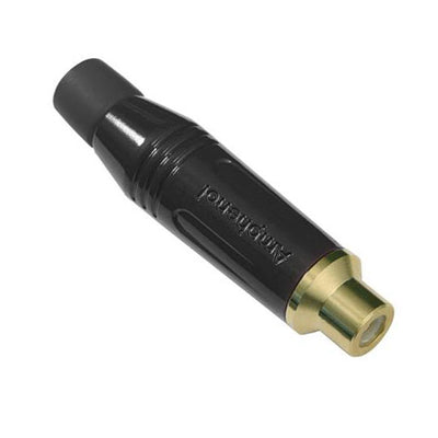 ACJR-BLK by Amphenol Audio - CONNECTOR RCA JACK BLACK