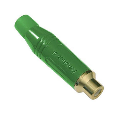 ACJR-GRN by Amphenol Audio - CONNECTOR RCA JACK GREEN