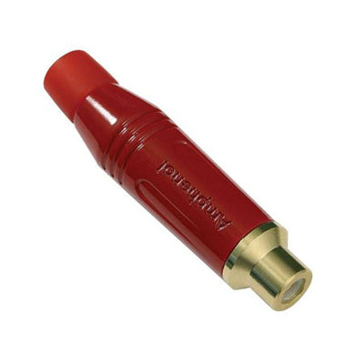 ACJR-RED by Amphenol Audio - CONNECTOR RCA JACK RED