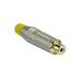 ACJR-SYL by Amphenol Audio - RCA SERIES FEMALE CABLE SAT/YL