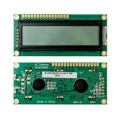 ACM1602K-FLY-YBW by AZ Displays - 16x2 CHARACTER LCD
