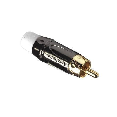 ACPL-CWH by Amphenol Audio - RCA SERIES MALE CABLE BLK CHROME
