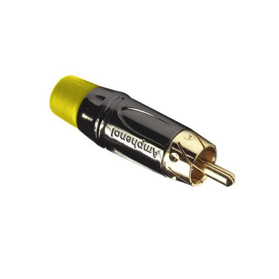 ACPL-CYL by Amphenol Audio - RCA SERIES MALE CABLE BLK CHROME