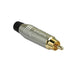 ACPR-SBK by Amphenol Audio - RCA SERIES MALE CABLE SATIN/BK