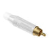 ACPR-WHT by Amphenol Audio - CONNECTOR PLUG RCA WHITE