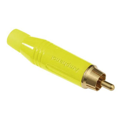 ACPR-YEL by Amphenol Audio - CONNECTOR PLUG RCA YELLOW