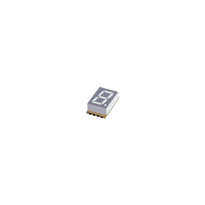 ACSA03-41CGKWA-F01 by Kingbright - DISPLAY 7SEG 0.3"" SGL GRN 10SMD