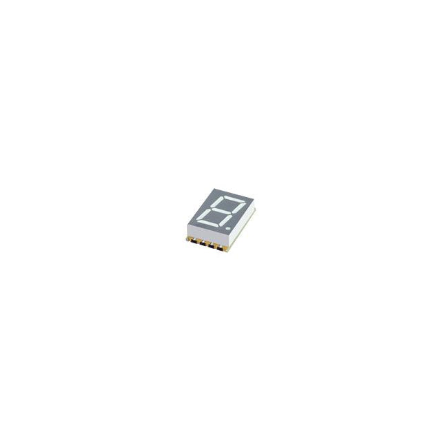 ACSC04-41SEKWA-F01 by Kingbright - DISPLAY 7-SEG 0.4"" SGL ORG 10SMD