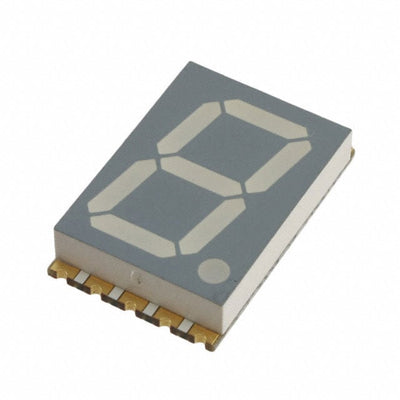 ACSA56-41CGKWA-F01 by Kingbright - DISPLAY 7SEG 0.56"" SGL GRN 10SMD