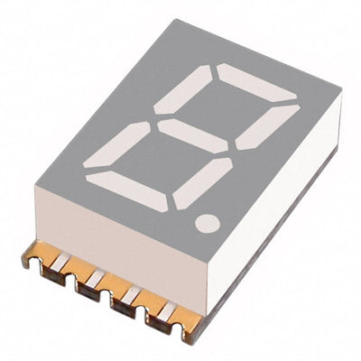 ACSA03-41SGWA-F01 by Kingbright - DISPLAY 7SEG 0.3"" SGL GRN 10SMD