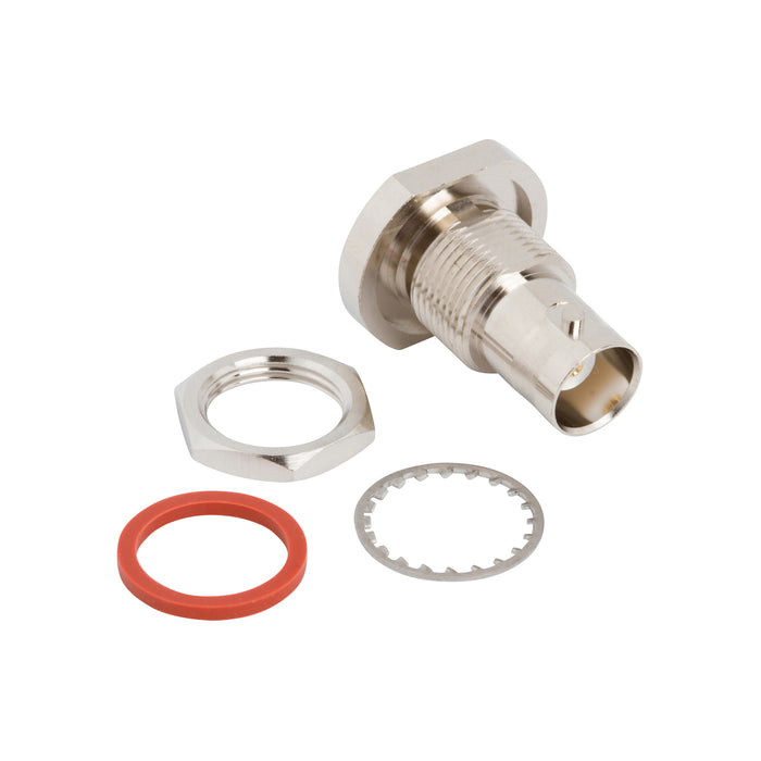 AD-BNCJMCXJ-1 by Amphenol RF - BNC BULKHEAD JACK TO MCX JACK IP