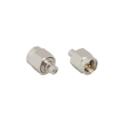 AD-SMAPAMC4J-1 by Amphenol RF - SMA PLUG TO AMC4 JACK ADAPTER