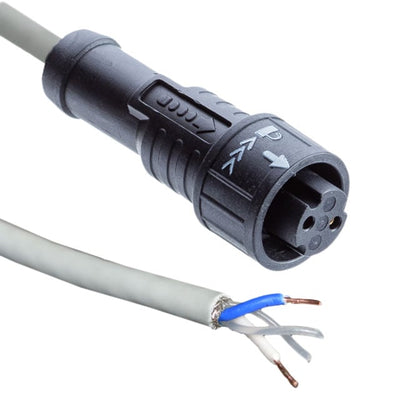 AD-02BFFM-QL8P01 by Amphenol LTW - CABLE CIRC 2POS FMALE 3.28