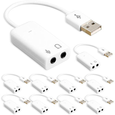 ADP USB-MICHDP 10Pack by 5 Core Inc - External USB 2.0 3D Virtual 7.1