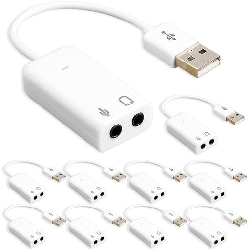 ADP USB-MICHDP 10Pack by 5 Core Inc - External USB 2.0 3D Virtual 7.1
