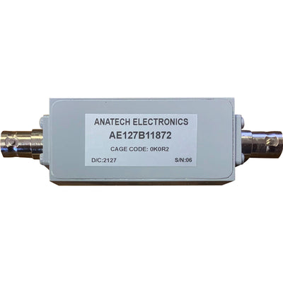 AE127B11872 by Anatech Electronics Inc. - 118-136 MHZ BAND PASS FILTER WI