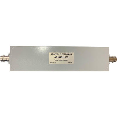 AE164B11875 by Anatech Electronics Inc. - 150-174 MHZ BAND PASS FILTER WI