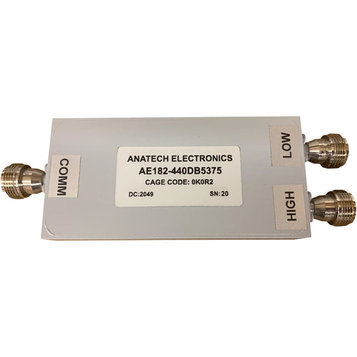 AE182-440DB5375 by Anatech Electronics Inc. - 121-243 MHZ / 380-500 MHZ DUPLEX