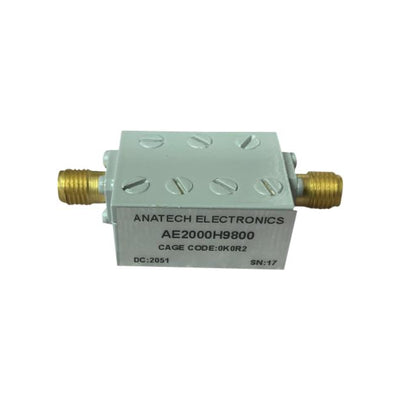 AE2000H9800 by Anatech Electronics Inc. - 2-10 GHZ HIGHPASS FILTER