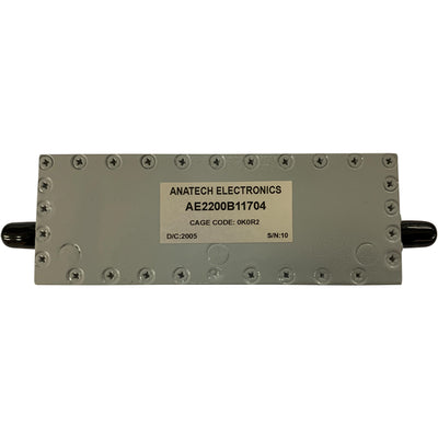 AE2200B11704 by Anatech Electronics Inc. - 2200 MHZ CAVITY BAND PASS FILTER