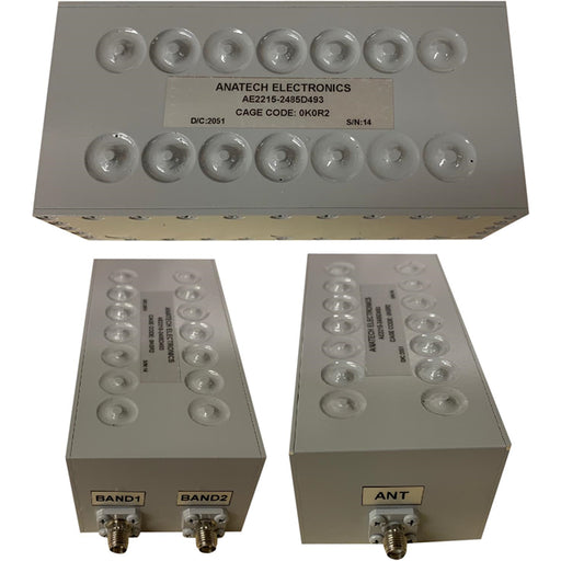 AE2215-2485D493 by Anatech Electronics Inc. - 2200-2230 MHZ / 2470-2500 MHZ CA