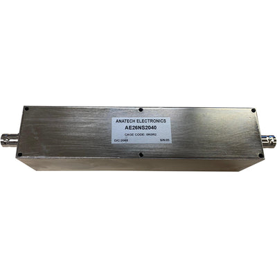 AE26NS2040 by Anatech Electronics Inc. - 26 MHZ BANDSTOP/NOTCH FILTER