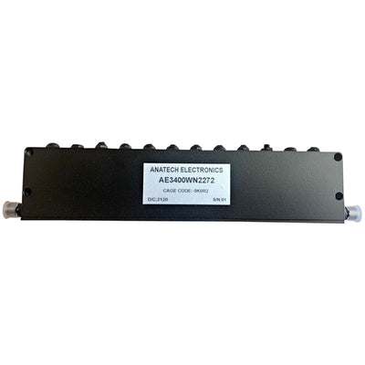 AE3400WN2272 by Anatech Electronics Inc. - 3400 MHZ WAVEGUIDE BAND STOP FIL