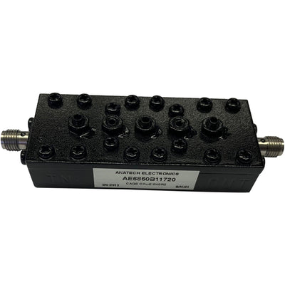 AE6850B11720 by Anatech Electronics Inc. - 6850 MHZ CAVITY BAND PASS FILTER