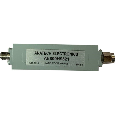 AE800H9821 by Anatech Electronics Inc. - 800-2200 MHZ HIGHPASS FILTER