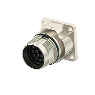 AEA874N0000050A000 by TE Intercontec - CONNECTOR RECPT HSG MALE 17POS PNL MT