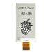 AES152296A00-2.66ENRS by Orient Display - 2.66'' E-paper, 152x296