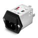AF-B01-S by Ohmite - PWR ENT RCPT IEC320-C14 PANEL