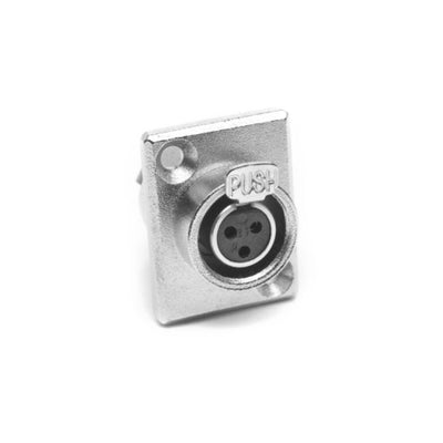AG6FCRV by Amphenol Audio - CONNECTOR PLUG FMALE MINI XLR 6P SLDR
