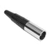 AG3M by Amphenol Audio - CONNECTOR RECPT MALE MINI XLR 3POS SLD
