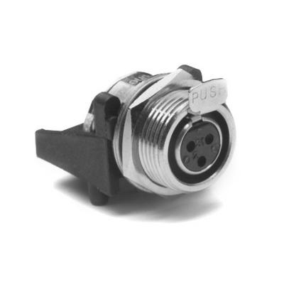 AG4FCCH by Amphenol Audio - CONNECTOR PLUG FMALE MINI XLR 4P SLDR